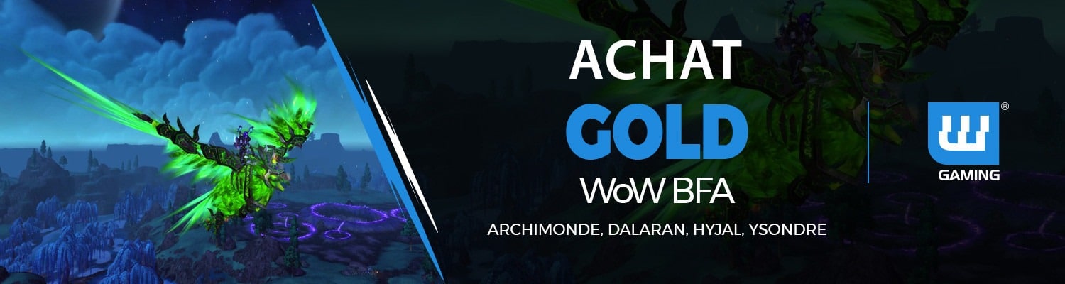 Achat Po Wow Shadowlands Gold Pour Wow Sl Livraison Rapide